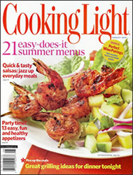 August 2009 Cooking Light Magazine Cover